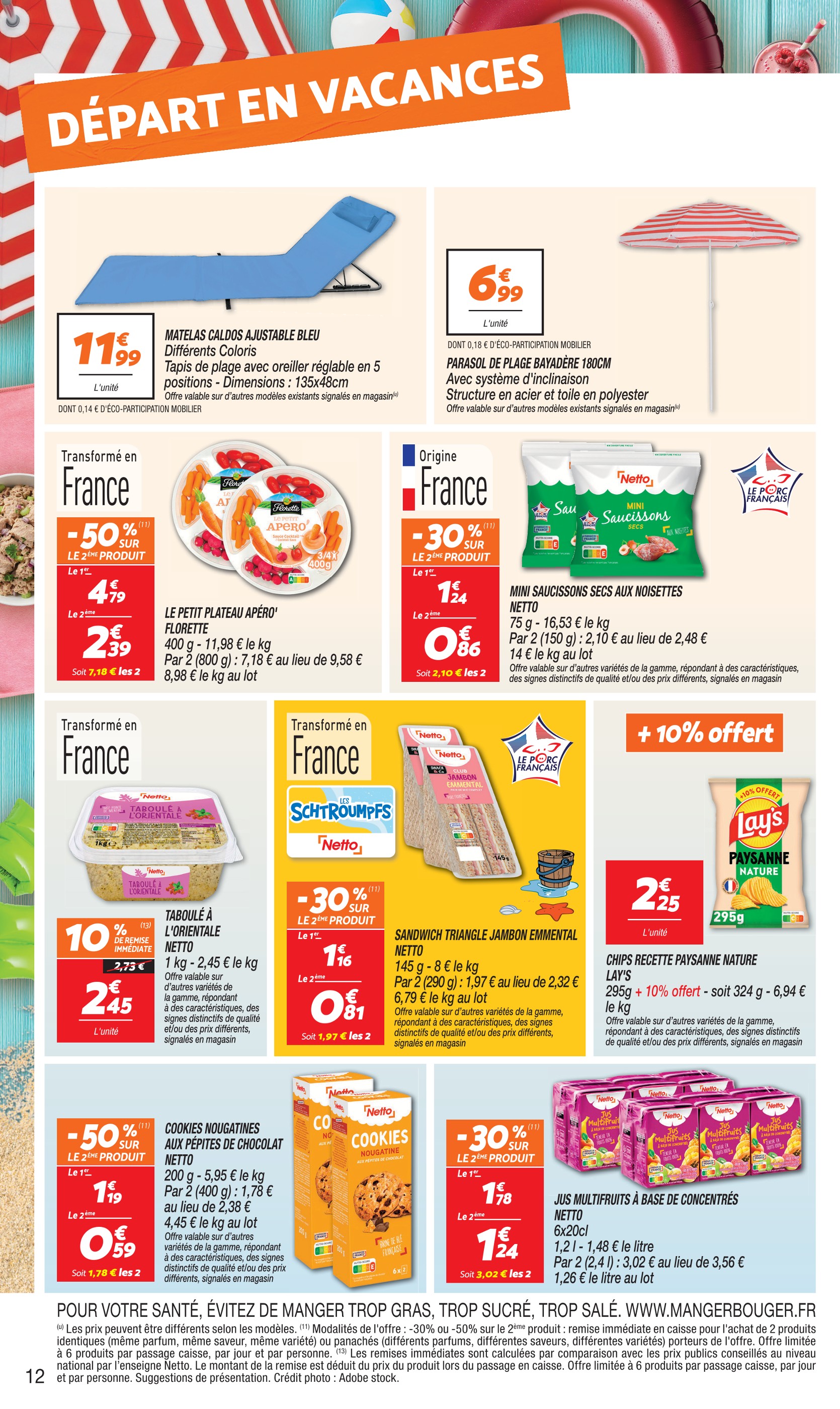 Catalogue Netto en cours à Tremblay-en-France, "Rendez-vous PRIX BAS !", Page 12